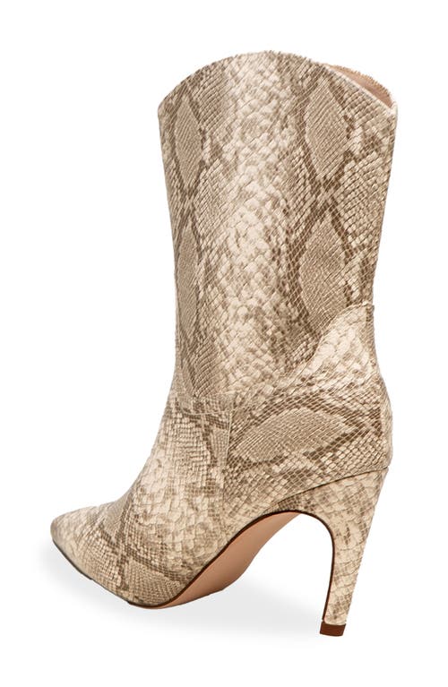 Chase & Chloe Chase And Chloe Slouch Bootie In Brown