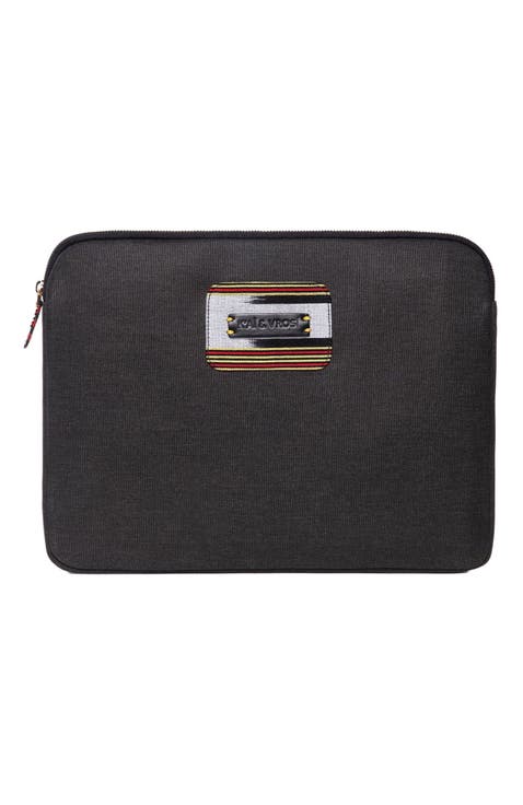 Zipped Canvas Laptop Case - for 13", 14"
