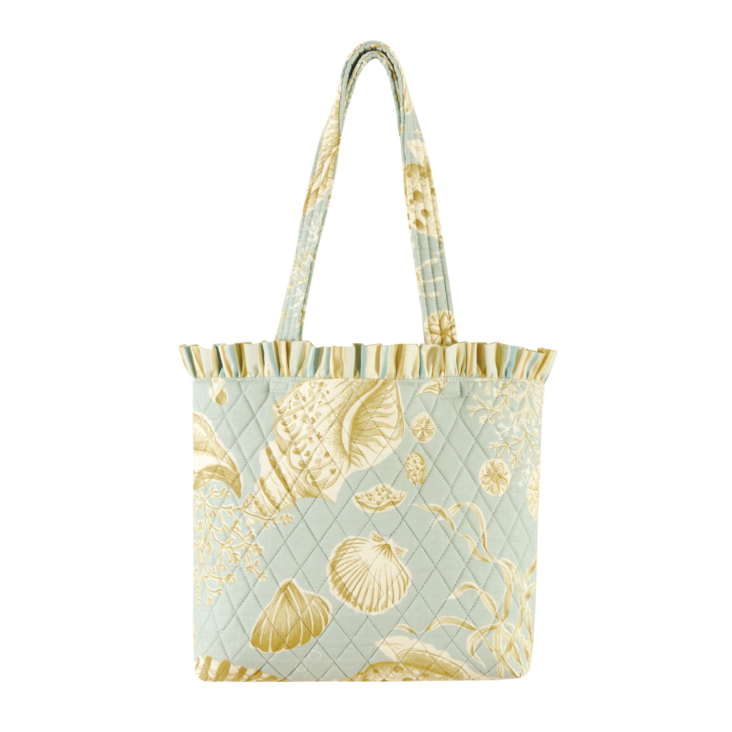 Natural Shell Tote, Main, color, Blue