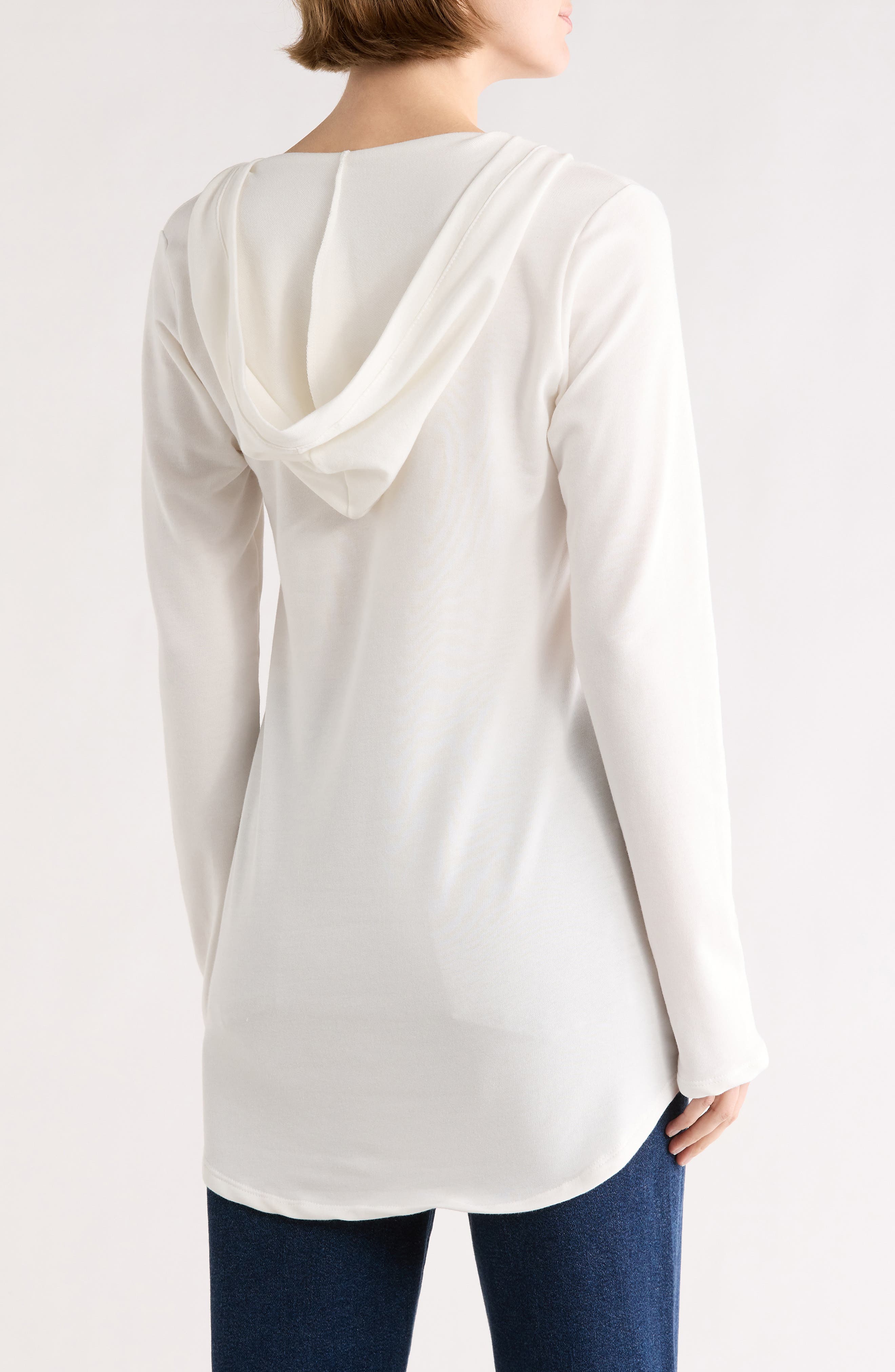 Hooded High-Low Tunic - image 4