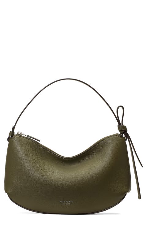 loop pebble leather shoulder bag