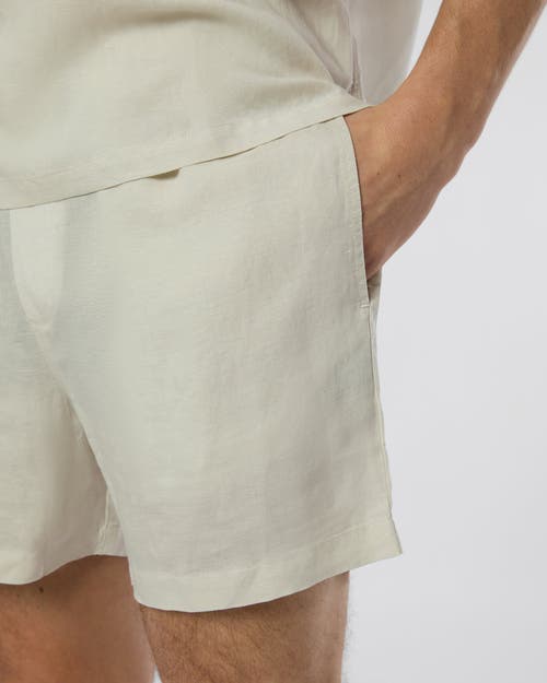 Onia Linen Home Short In Stone