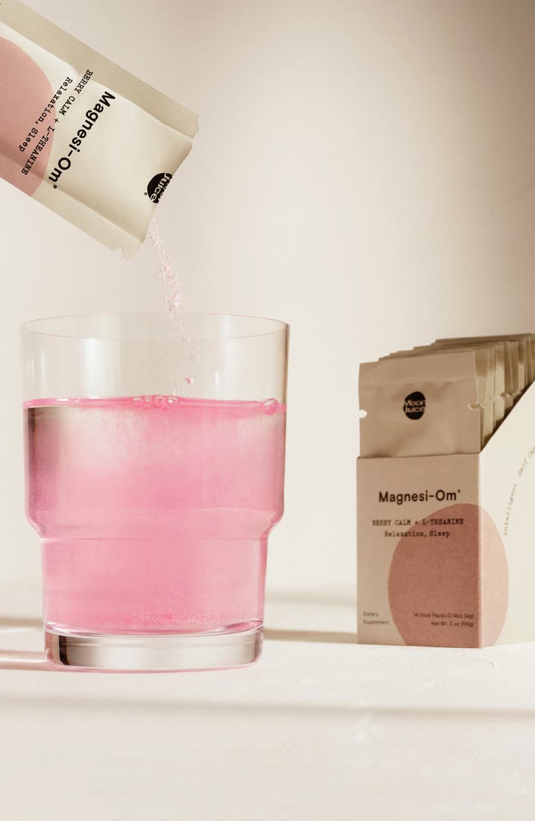 Moon Juice Magnesi-om<sup>™</sup> Berry Unstressing Drink Dietary Supplement Stick Pack, Alternate, color,