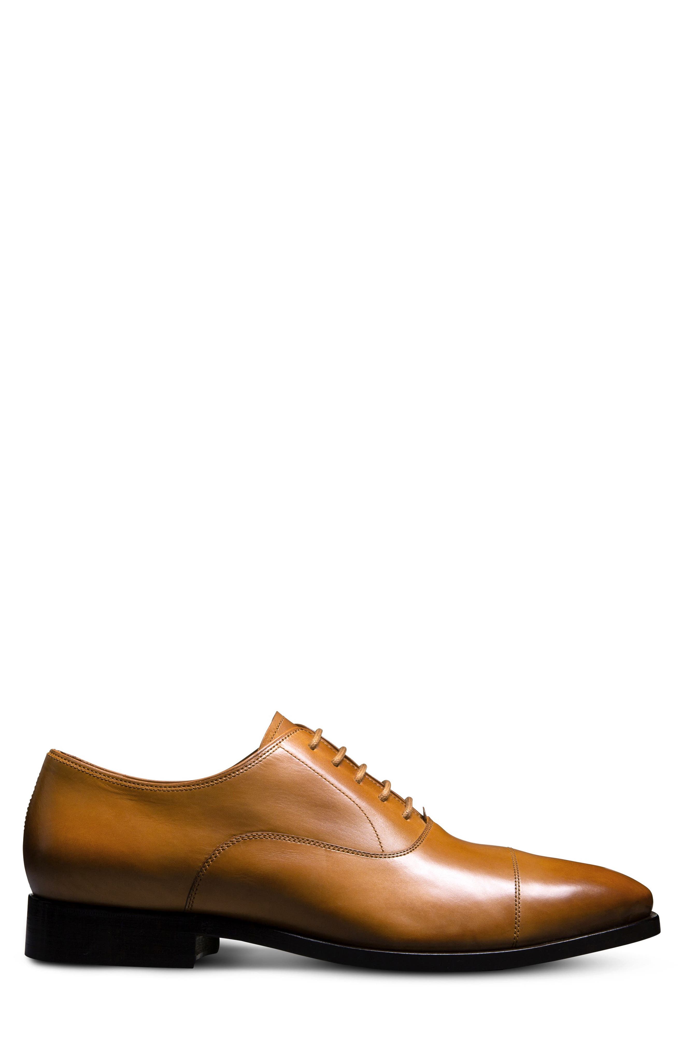 Siena Clean Cap Toe Oxford, Alternate, color, WALNUT