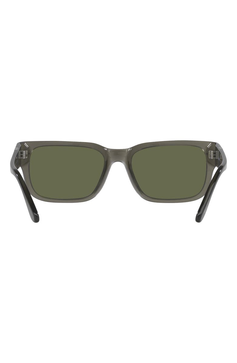 Persol 58mm Polarized Rectangular Sunglasses, Alternate, color, 