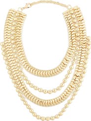 EYE CANDY LOS ANGELES Julia Layered Chain Necklace
