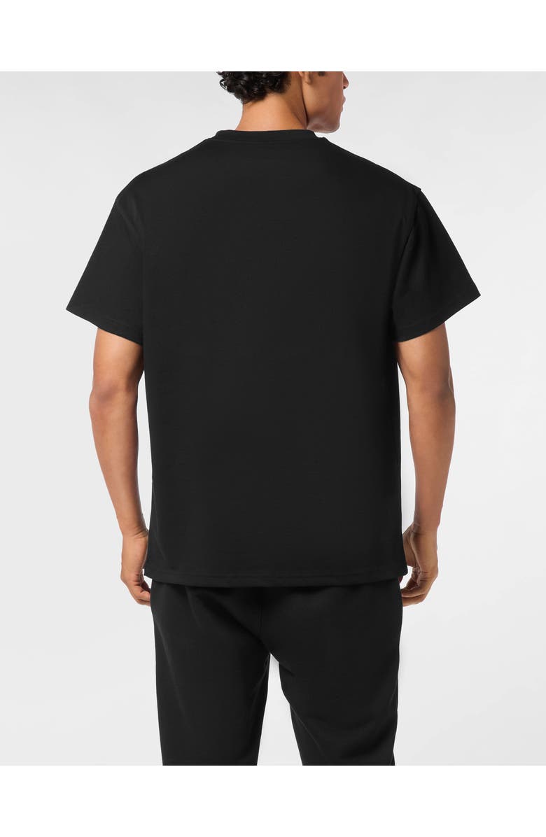 PLEIN SPORT Round Neck T-Shirt Plein Sport Men, Alternate, color, Black/Yellow