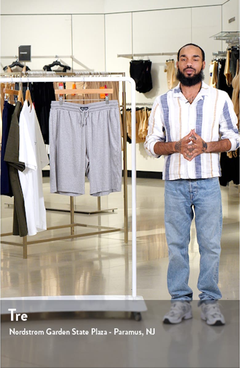 Mercerized Cotton Pajama Shorts, sales video thumbnail