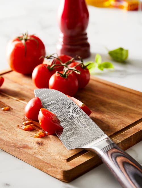 Cuisine::pro ® Le Connoisseur Santoku 5.5in In Brown