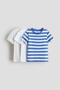 H&M 3-pack cotton t-shirts
