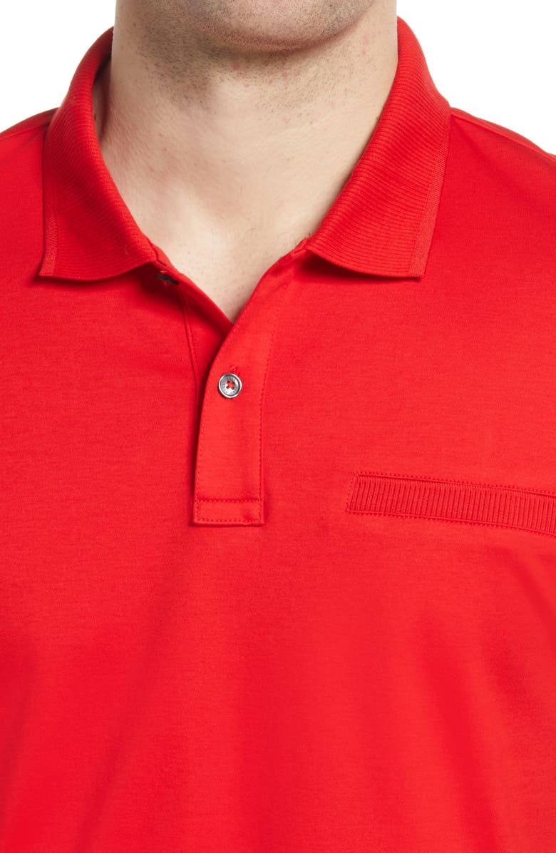 BOSS Parlay 119 Short Sleeve Polo, Alternate, color, Red
