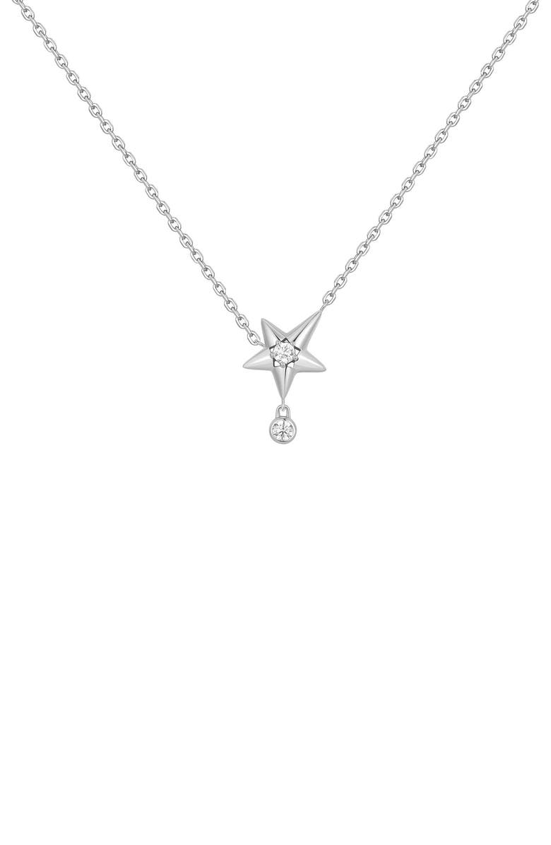 ANIA HAIE Sparkling Star Drop Necklace, Main, color,