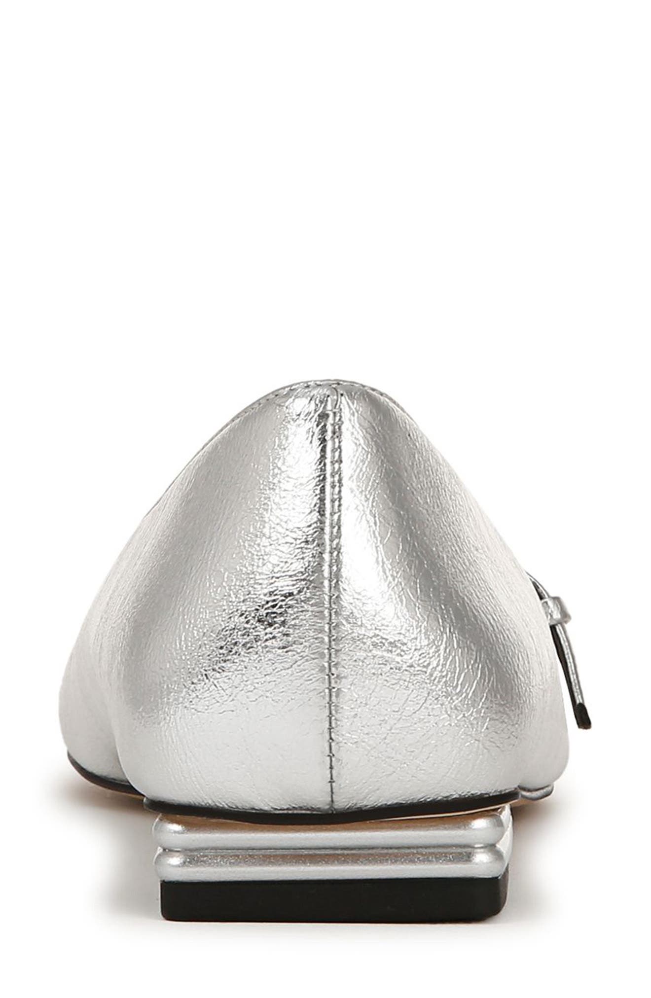 Franco Sarto Tayana Flat, Alternate, color, Silver