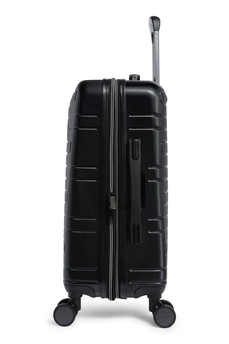 Prince 21-Inch Hardside Carry On Suitcase, Alternate, color, BLACK