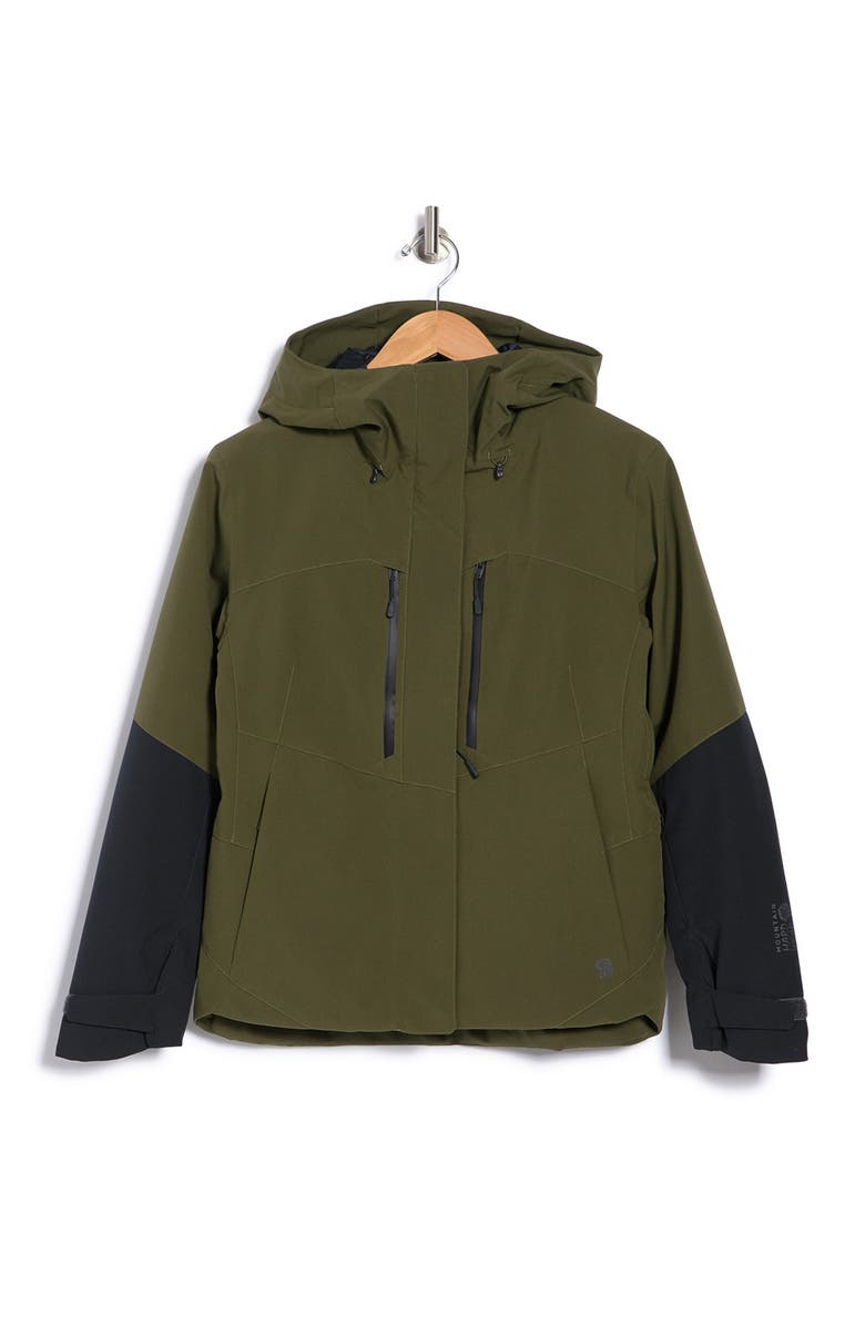 Mountain Hardwear FireFall/2 Waterproof Insulated Hooded Jacket, Alternate, color, 