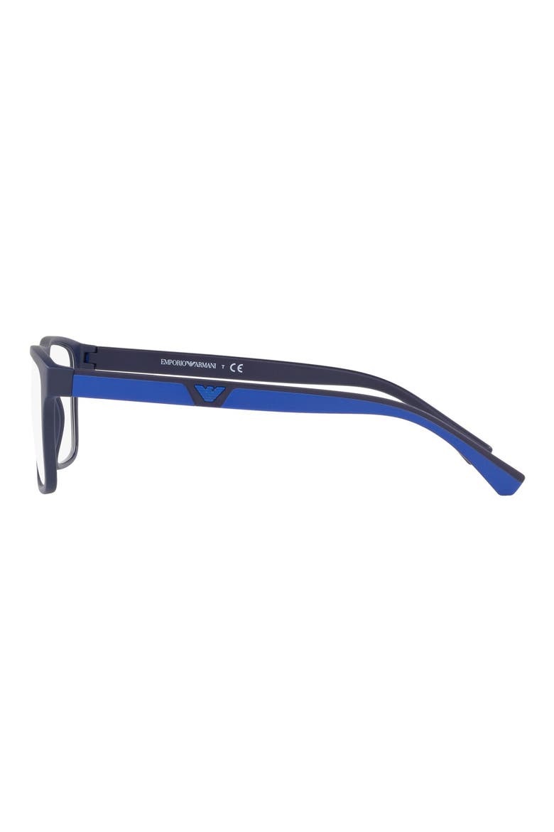 54mm Sunglasses, Alternate, color, MATTE BLUE