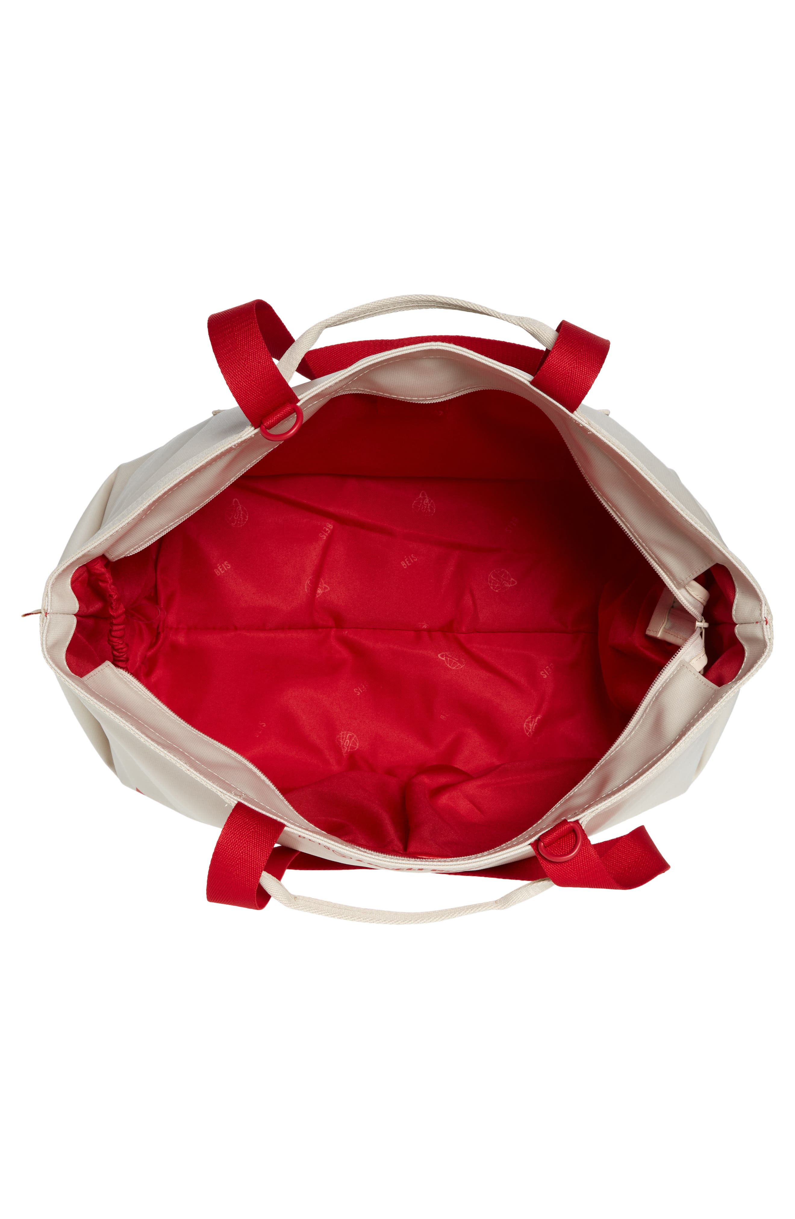 Béis x Lonely Ghost Canvas Tote, Alternate, color, 