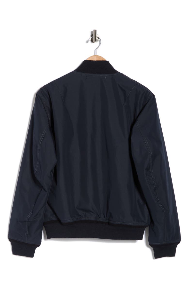 BUCK MASON Storm Stopper Water Repellent Bomber Jacket, Alternate, color, Air Force Navy