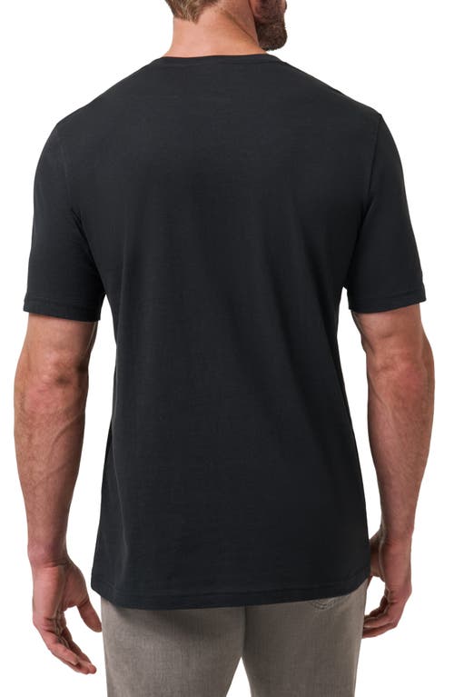 Travismathew Season Of Giving Graphic T-shirt In Black