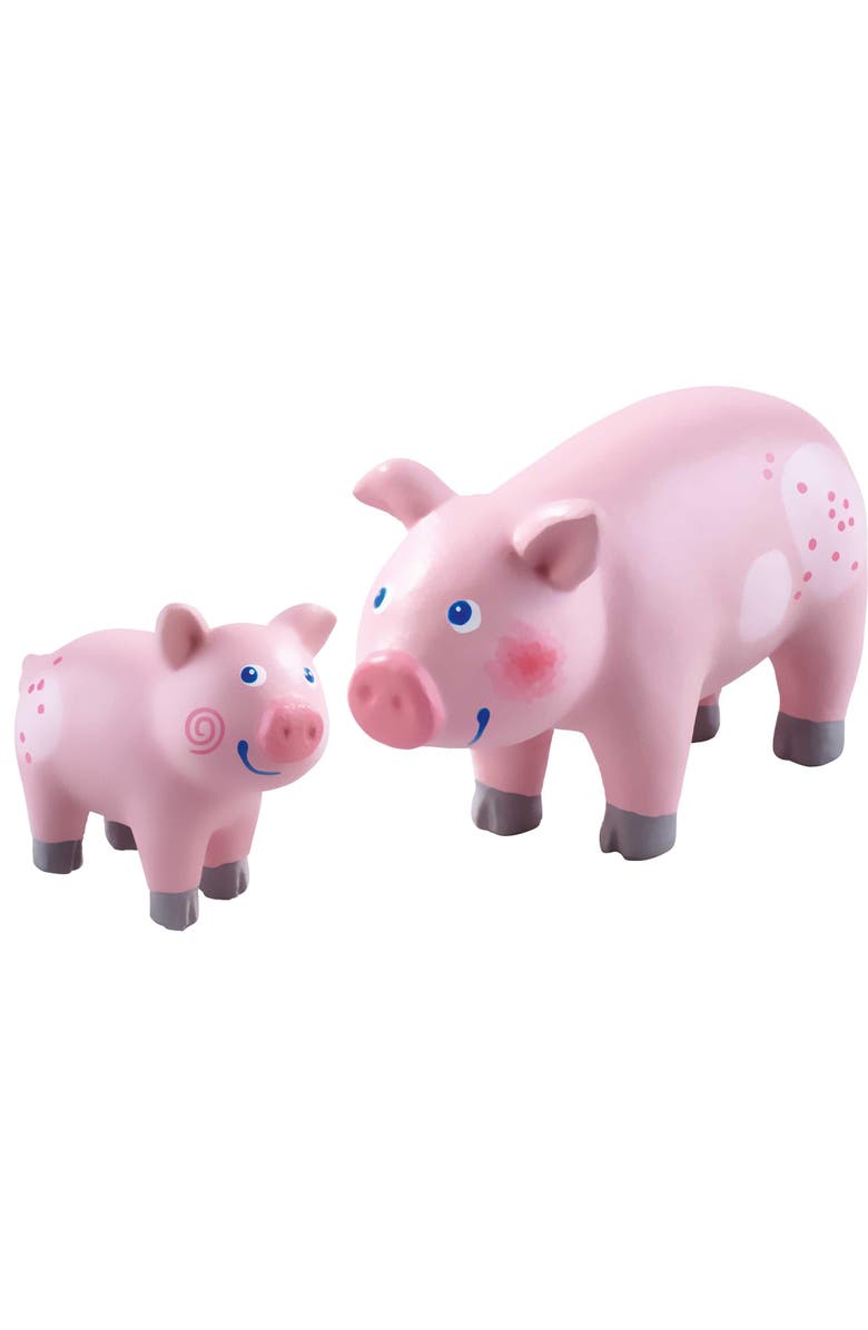 HABA Little Friends Farm Animal Bulk Playset with 11 Chunky Animals, Alternate, color, 