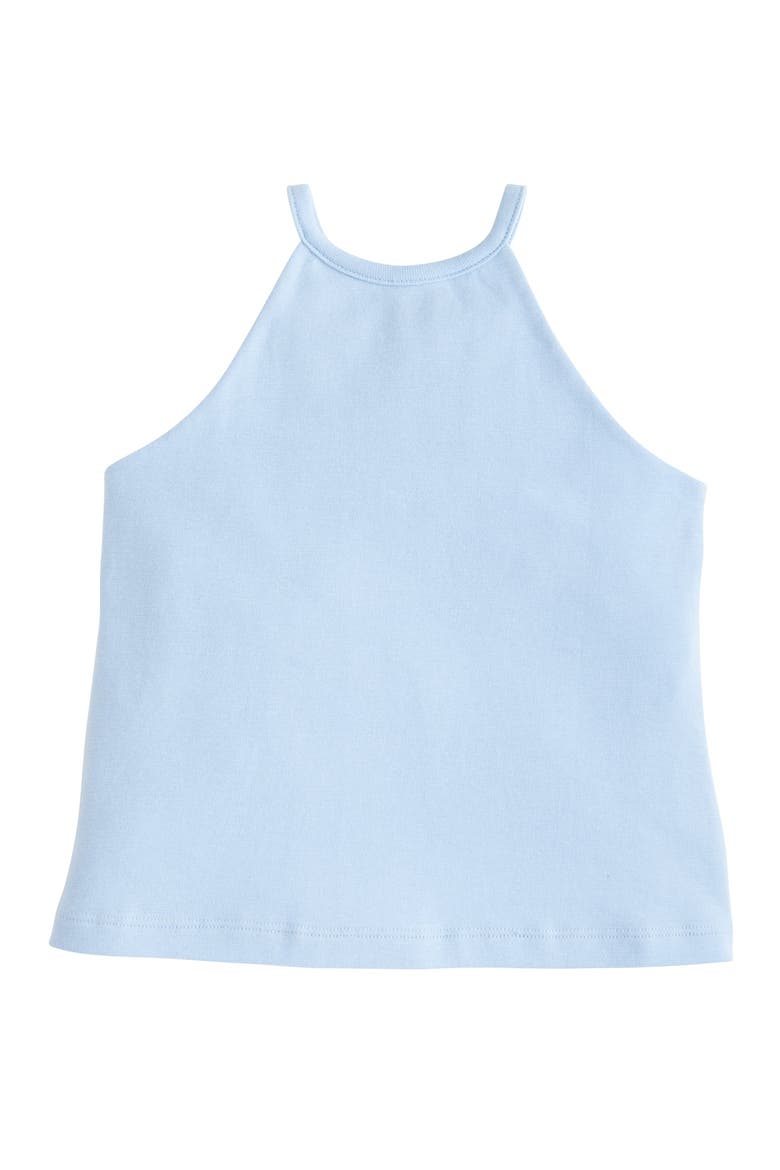 Kids' Knit Halter Top, Main, color, Light Blue