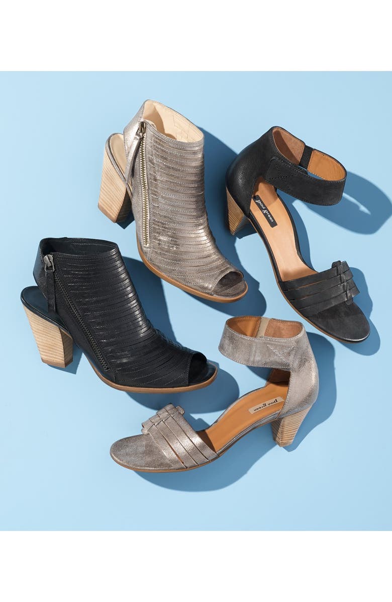 Paul Green 'Coco' Leather Ankle Strap Sandal, Alternate, color,