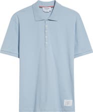 Thom Browne 4-Bar Cotton Piqué Polo