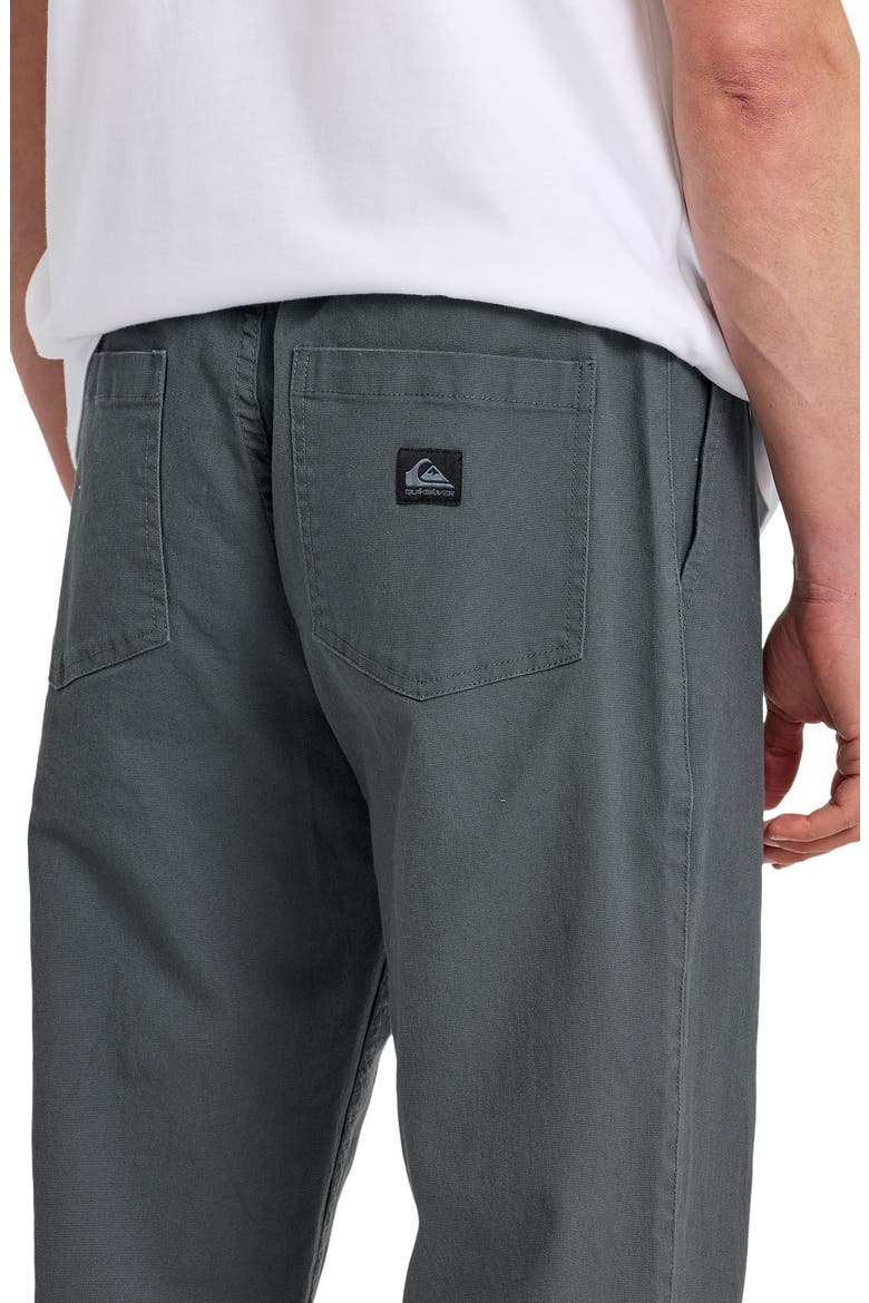 Stretch Canvas Beach Pants, Alternate, color, IRON GATE