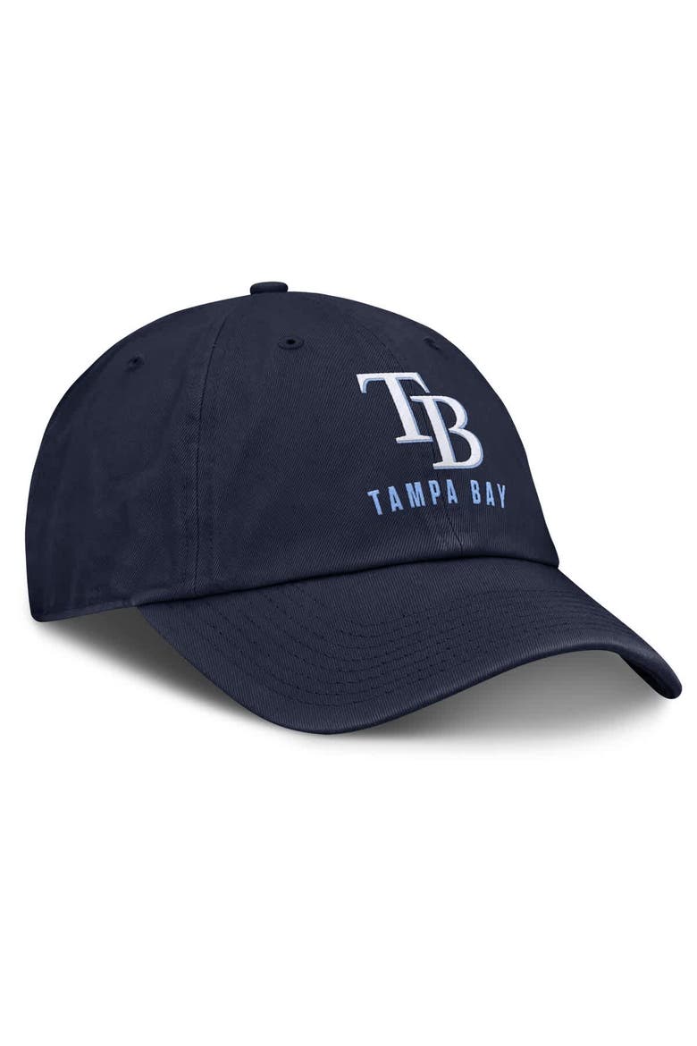 Men's Nike Navy Tampa Bay Rays Club Adjustable Hat, Alternate, color, Navy