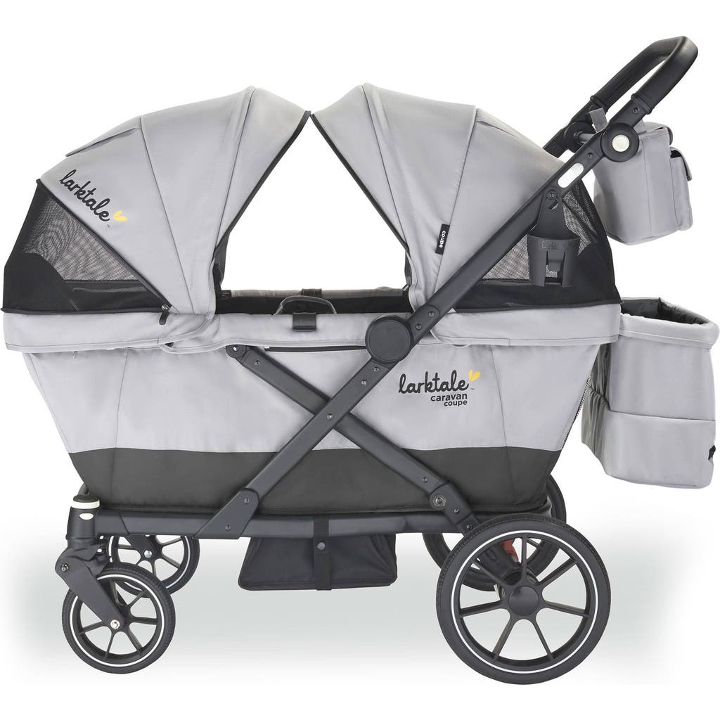 Larktale Caravan Coupe v2 Stroller Wagon in Grey/black  product