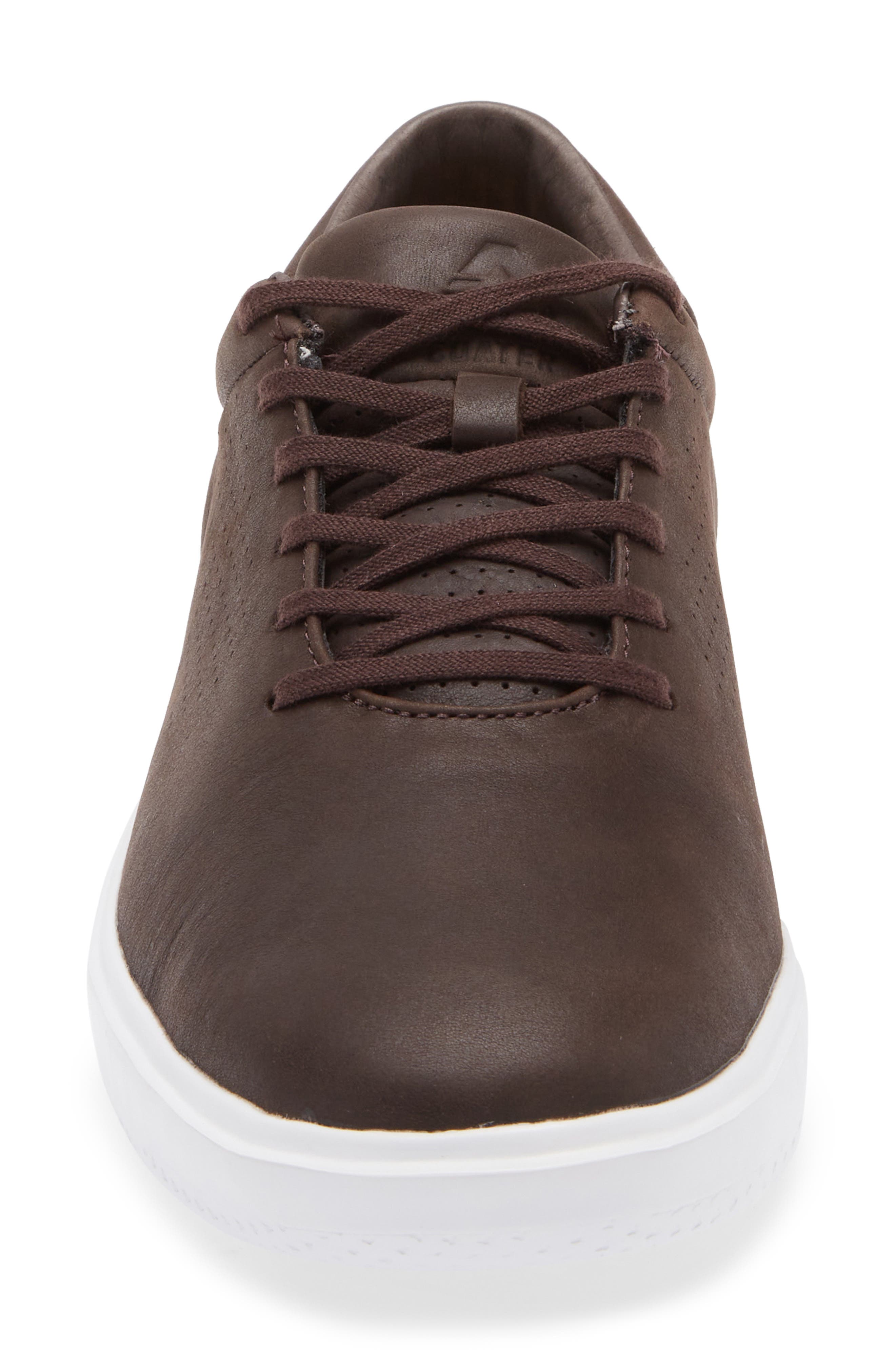 TravisMathew Phenom Sneaker, Alternate, color, Dark Brown