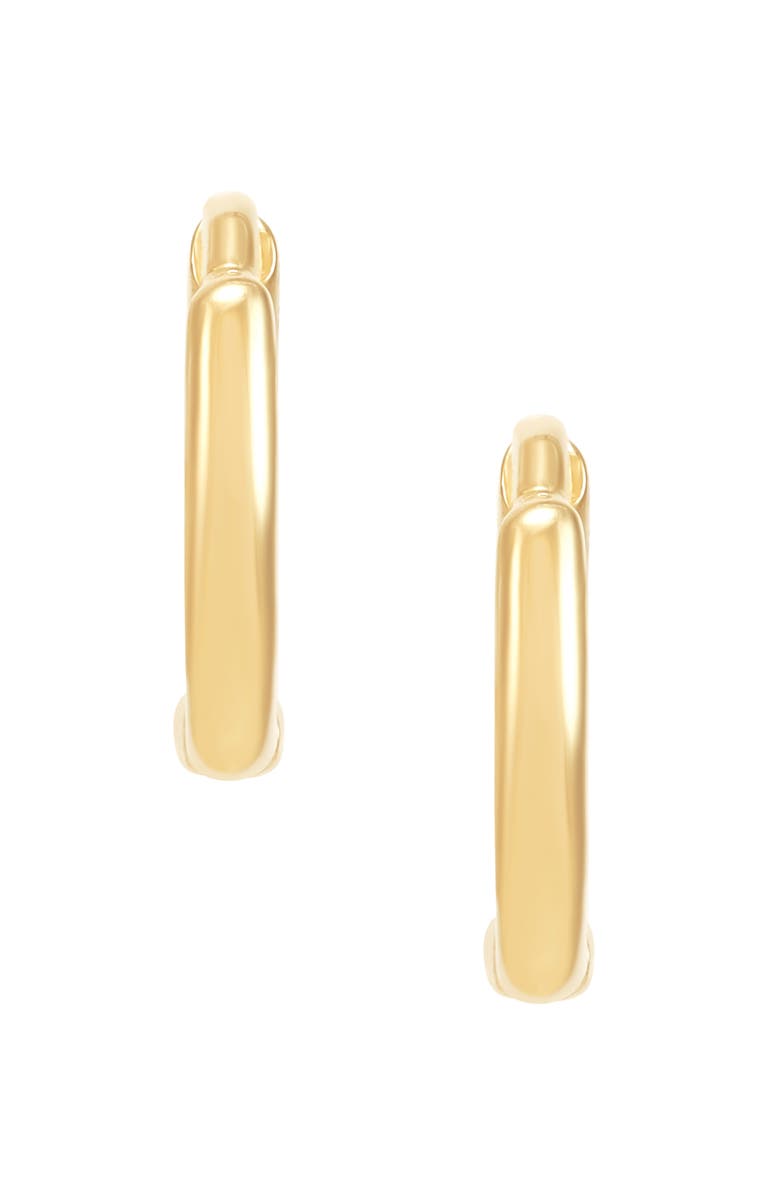 Frankie & Zoe 14K Gold Huggie Hoop Earrings, Alternate, color, Yellow Gold
