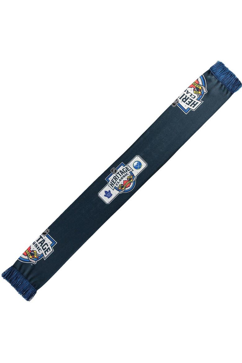 Navy NHL 2022 Heritage Classic Event Scarf, Alternate, color, Navy