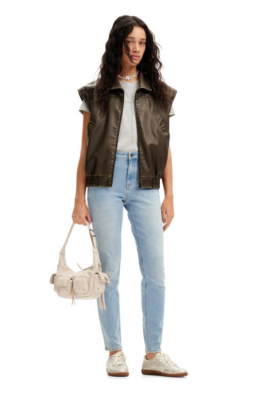 DESIGUAL DESIGUAL SLIM PUSH-UP JEANS 