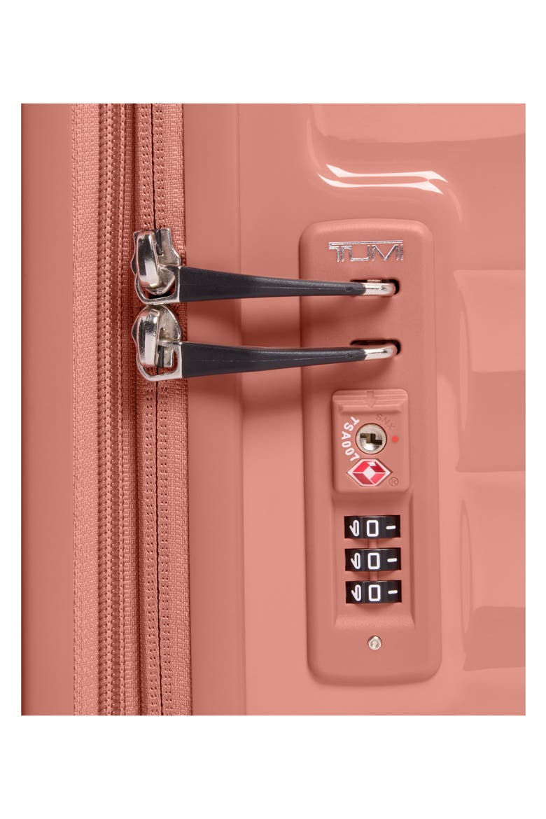 19 Degree Large Expandable Checked Luggage, Alternate, color, PINK CLAY
