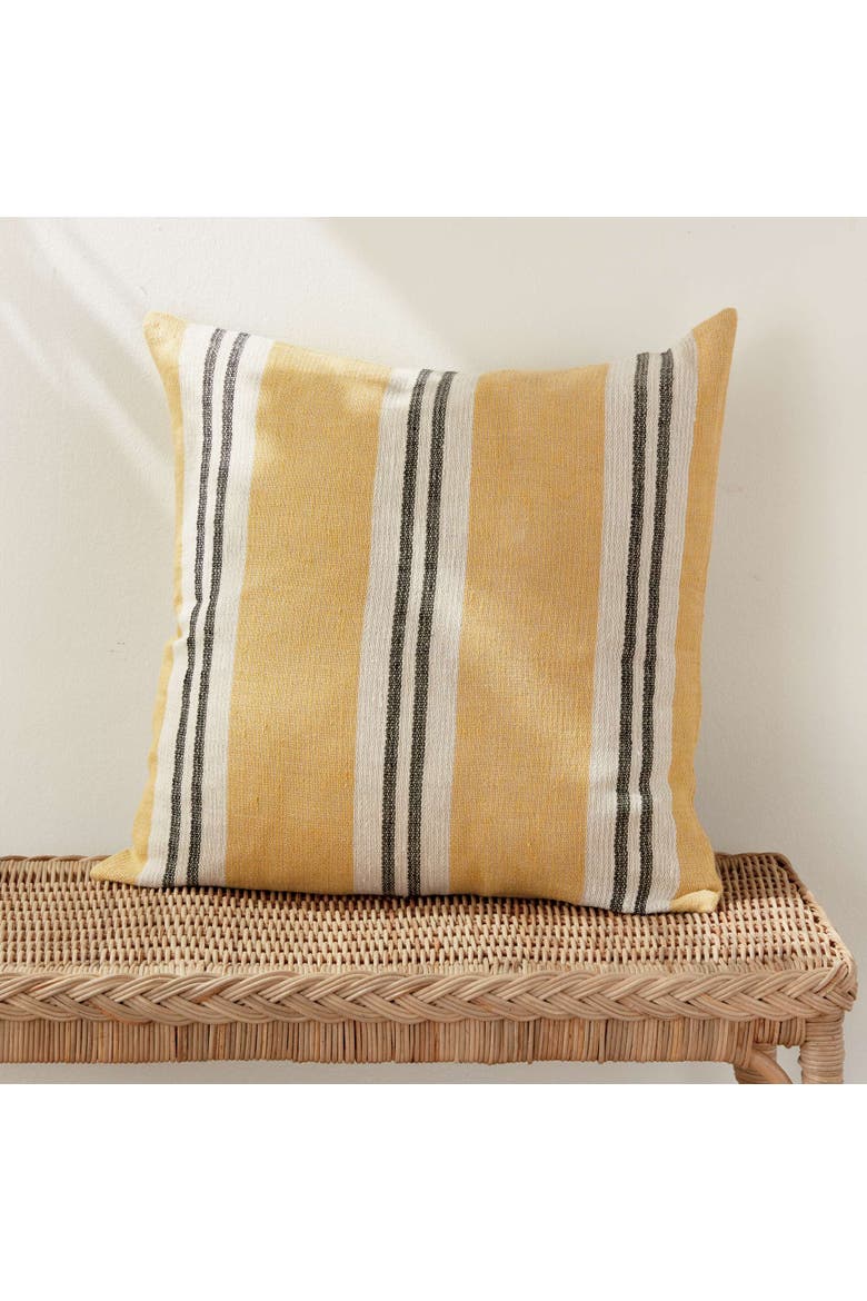 Theo Pillow 24", Alternate, color, Yellow