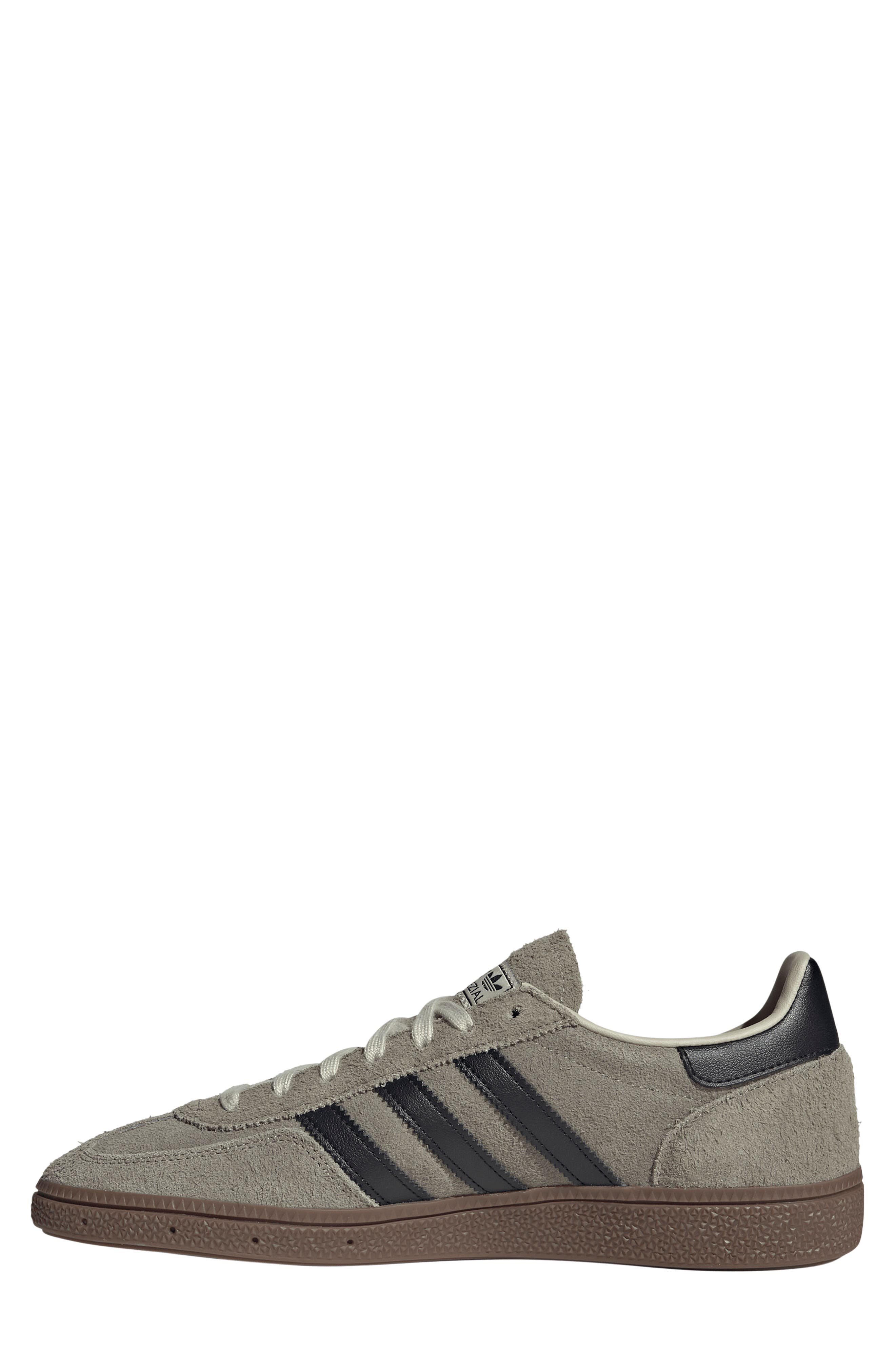Handball Spezial Sneaker, Alternate, color, SILVER PEBBLE/ BLACK/ GUM