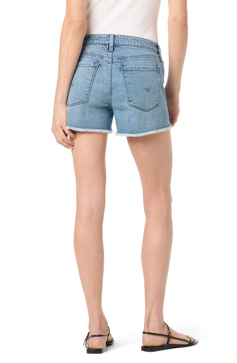Gracie Fray Hem Denim Shorts