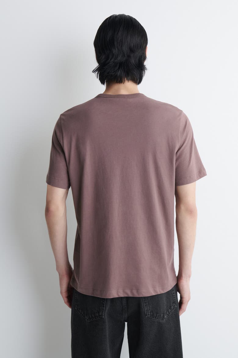 Brushed-Cotton Shirt, Alternate, color, CLAY RED