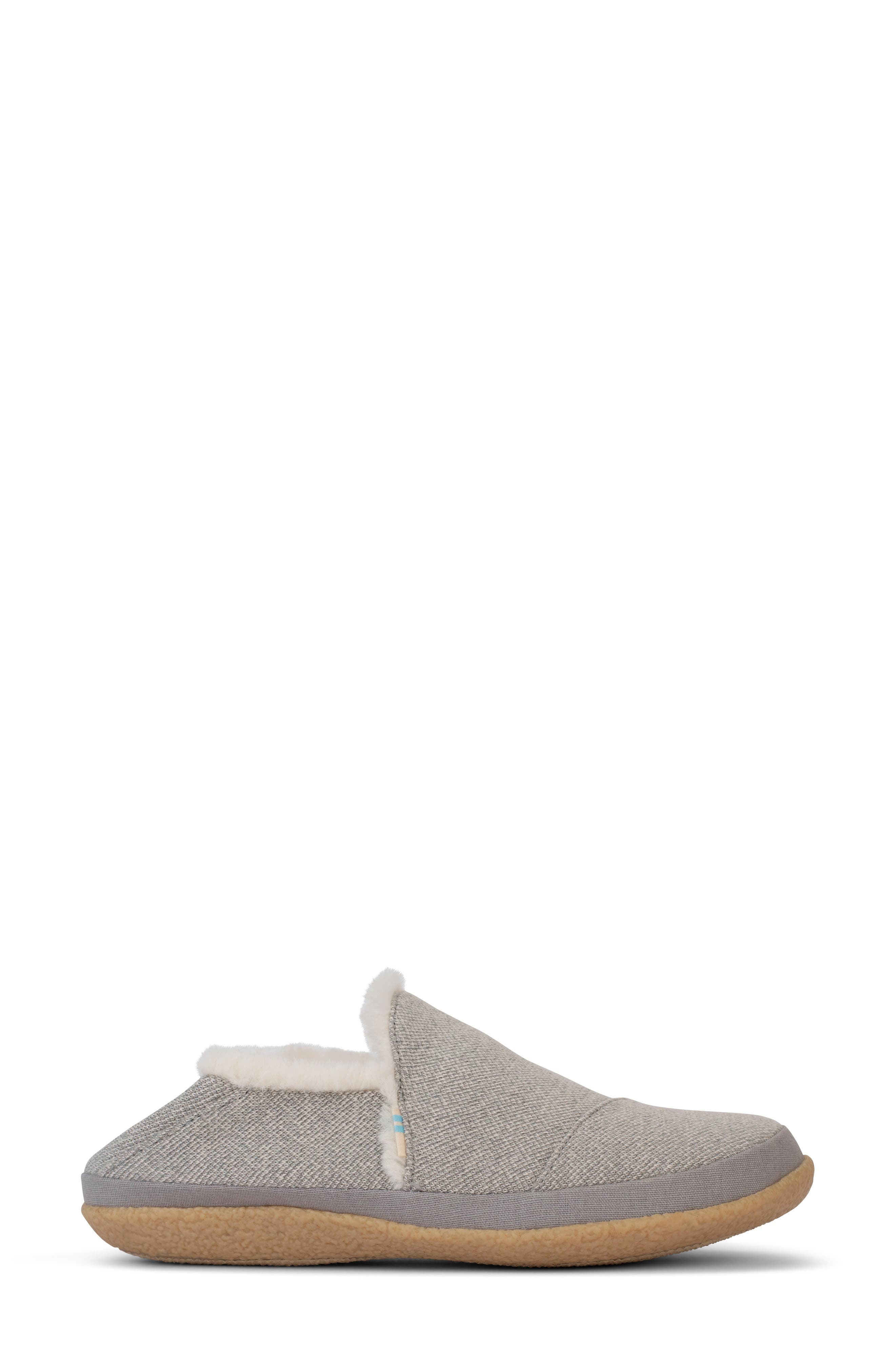 TOMS India Slipper, Alternate, color, Grey