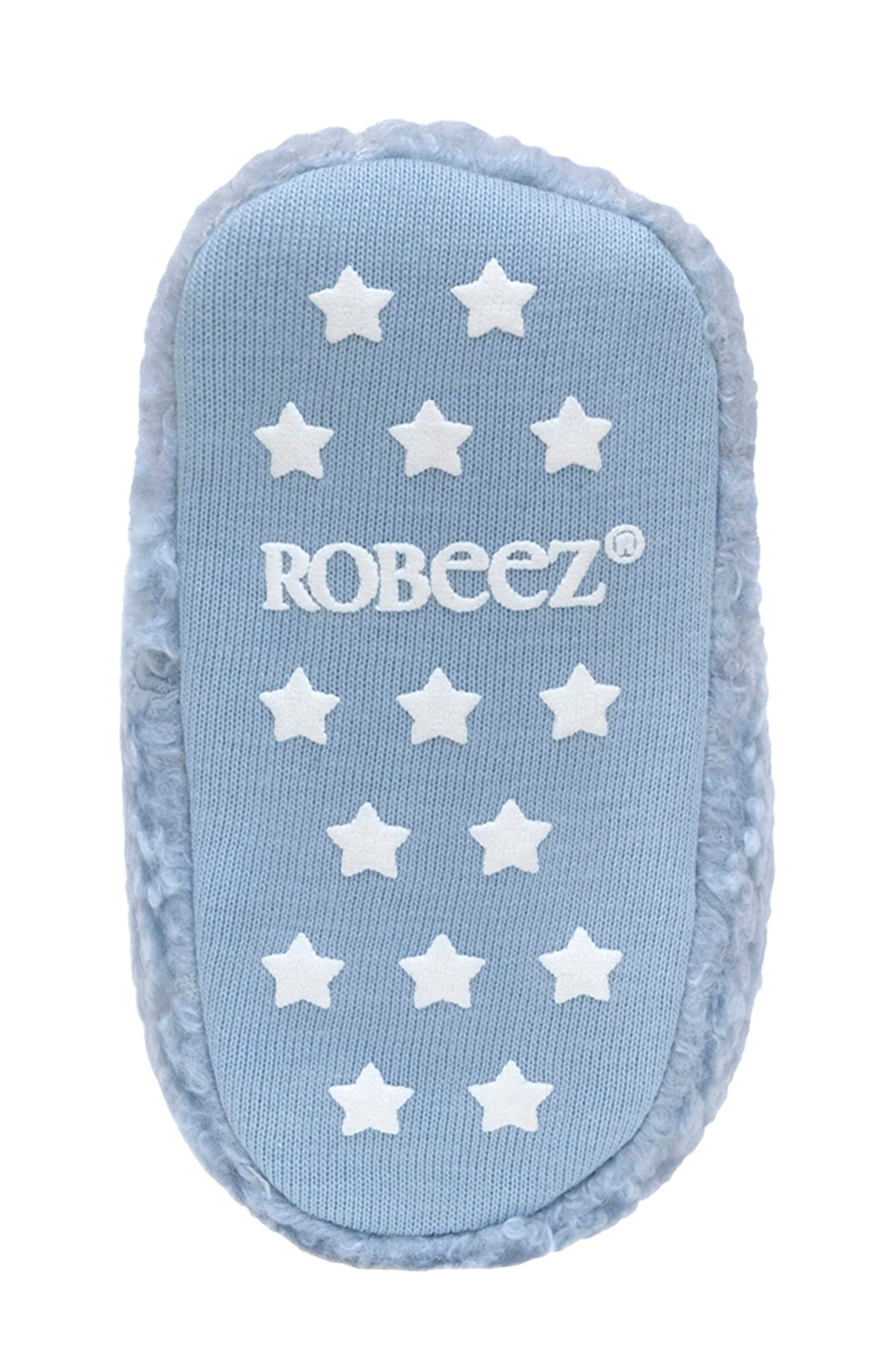 Faux Shearling Bootie, Alternate, color, LIGHT BLUE