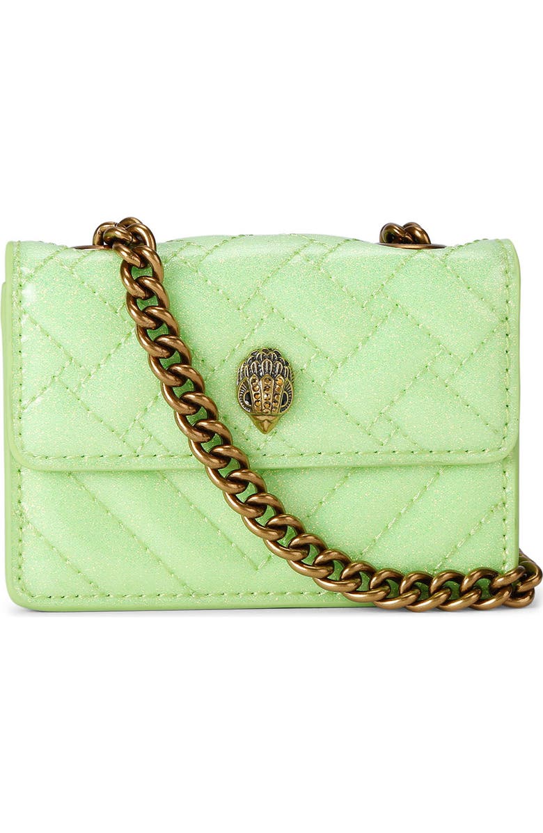 Kurt Geiger London Micro Kensington Quilted Convertible Crossbody Bag, Main, color,
