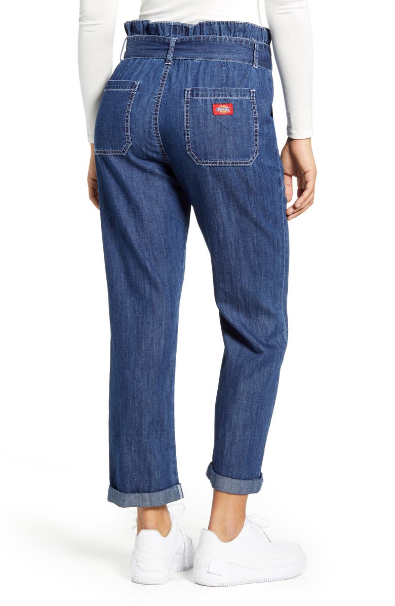 Dickies Paperbag Waist Jeans, Alternate, color, 