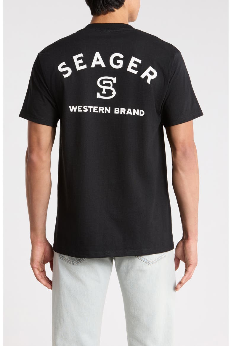 Logo Graphic T-Shirt, Alternate, color, BLACK