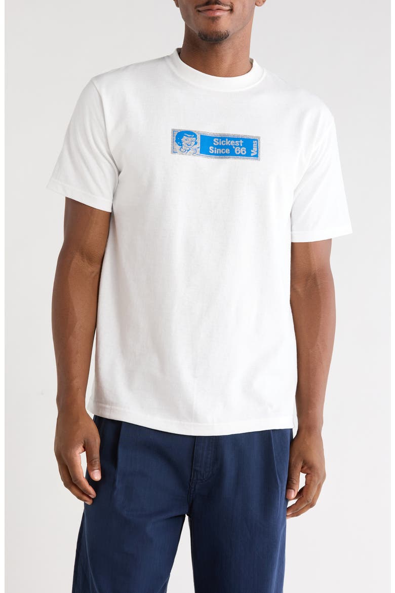 Sickest '66 Cotton Graphic T-Shirt, Main, color, WHITE