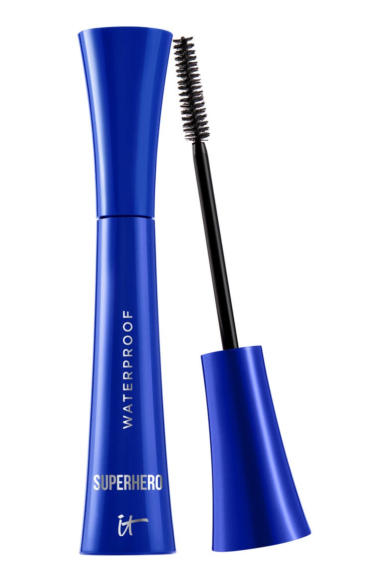 Superhero Volumizing Waterproof Mascara, Main, color, BLACK