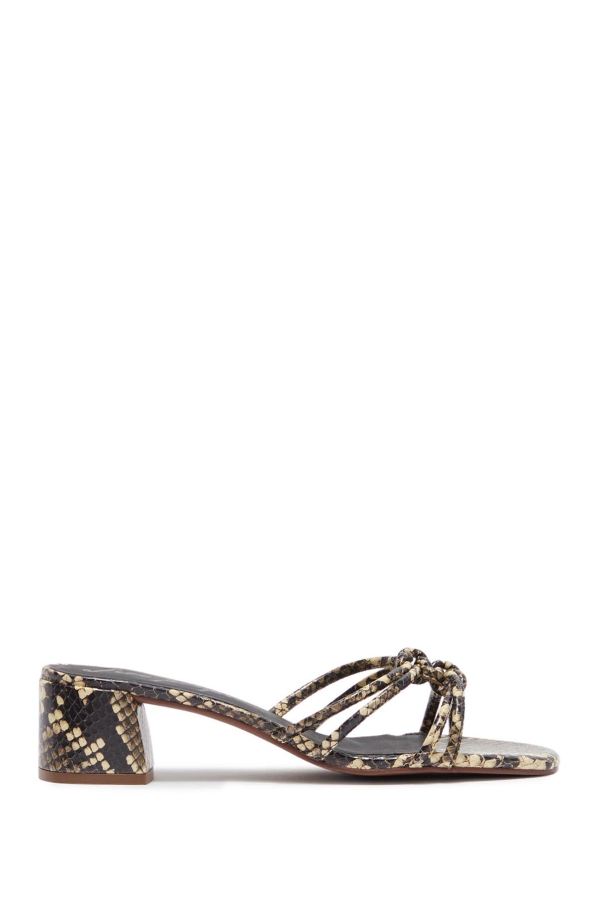 Free People Petra Embossed Block Heel Sandal, Alternate, color, 