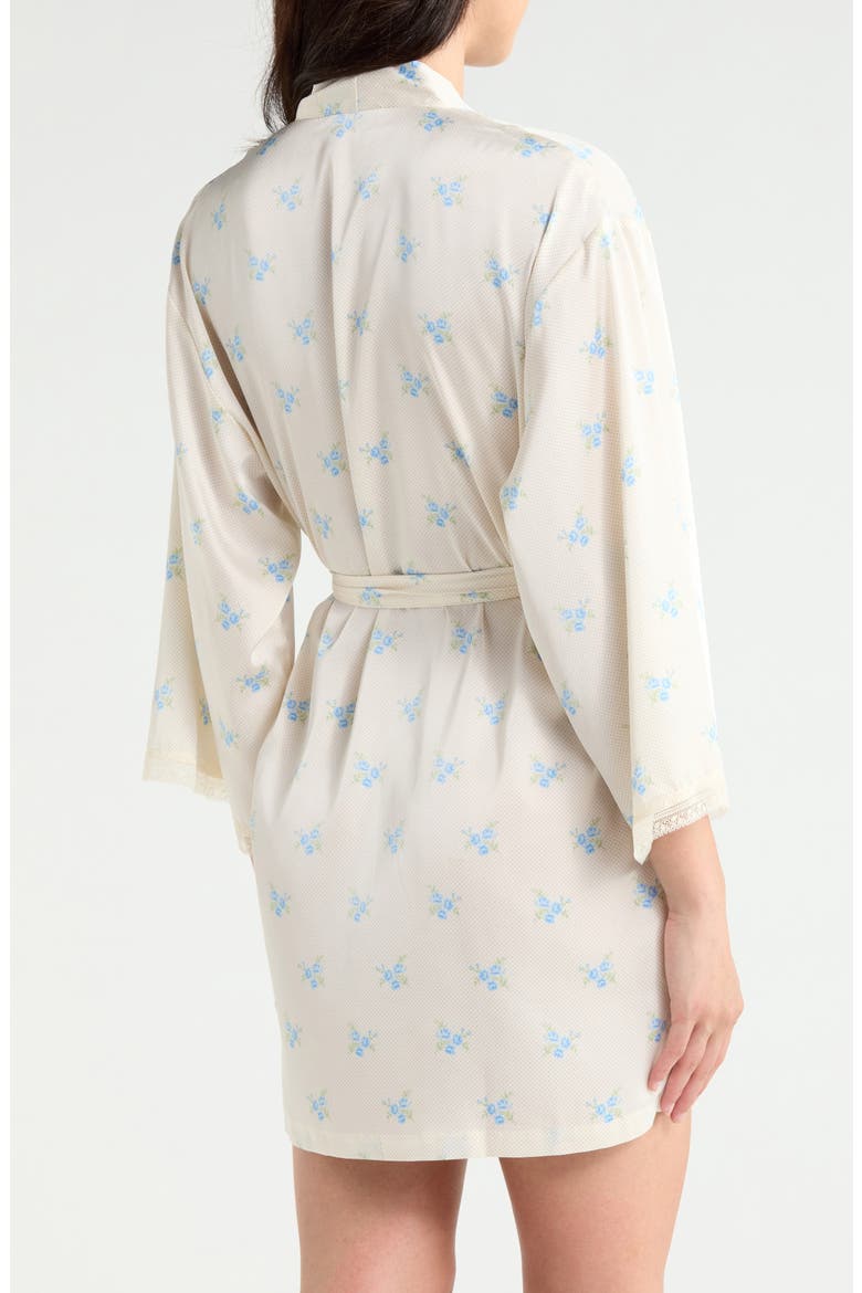 Noreen Floral Satin Wrap, Alternate, color, ECRU/ BLUE