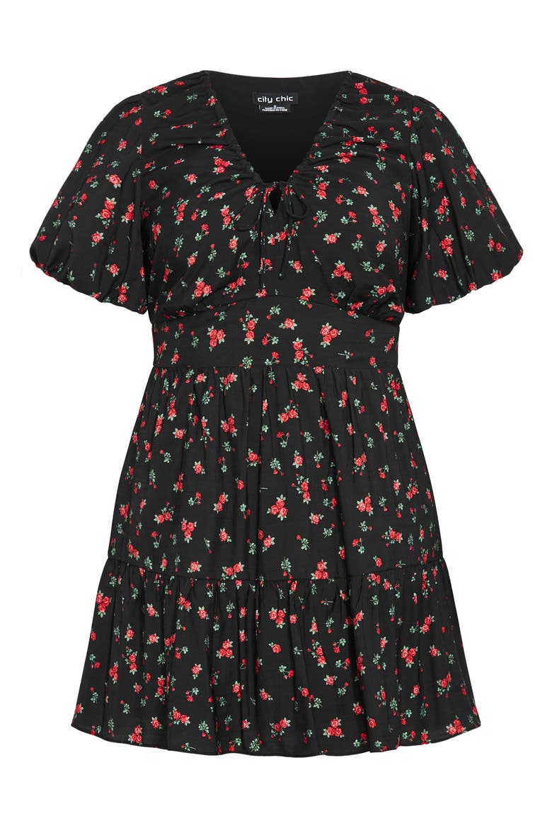 Daphne Floral Dress, Alternate, color, DITSY DAYDREAM