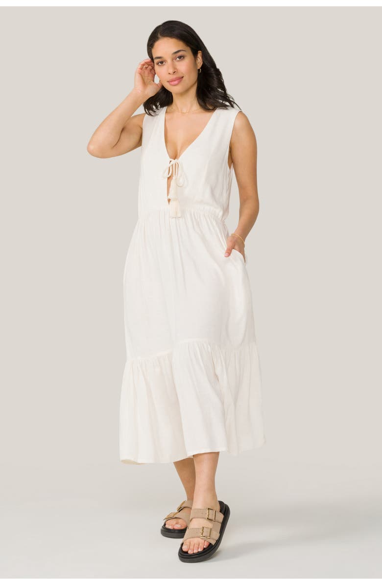 ALALA Seaside Dress, Main, color, Bone